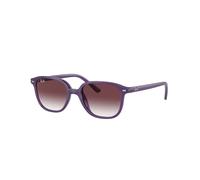 Ray - Ban Bambino RJ9093S JUNIOR LEONARD 713136 Occhiali da sole Iniettato Viola Grigio Squadrata Normale Sfumato