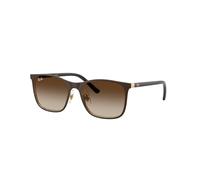Ray - Ban Bambino RJ9551S 297/13 Occhiali da sole Metallo Marrone Marrone Squadrata Normale Sfumato