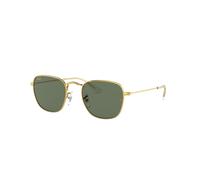 Ray - Ban Bambino RJ9557S JUNIOR FRANK 286/71 Occhiali da sole Metallo Oro Verde Squadrata Normale