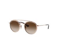 Ray - Ban Bambino RJ9647S 288/13 Occhiali da sole Metallo Marrone Marrone Rotonda Normale Sfumato