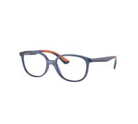 Ray - Ban Bambino RY1598 3775 TRANSPARENT BLUE Montature da vista Plastica Squadrata