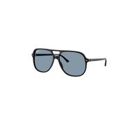 Ray - Ban Unisex Ray - Ban RB2198 BILL 901/56 Occhiali da sole Acetato Nero Blu Squadrata Normale