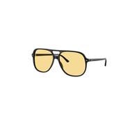 Ray - Ban Unisex Ray - Ban RB2198 BILL 901/R6 Occhiali da sole Acetato Nero Giallo Squadrata Normale