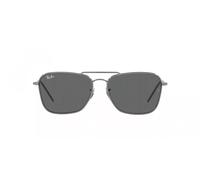 Ray - Ban Unisex Ray - Ban RBR0102S CARAVAN REVERSE 004/GR Occhiali da sole Metallo Grigio Grigio Squadrata Normale