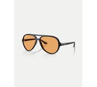 Ray-Ban Occhiali da Sole RB4125 601/33 Cats 5000 Nero/Arancione Uomo 59/13/140