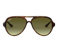 Ray-ban Cats 5000 Rb 4125 Occhiali Da Sole Uomo Avana Pilot Verde 59mm