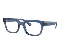 Ray-Ban Chad RX7217 8266, Blu, Acetate, Unisex occhiali 52