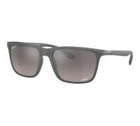 Ray-Ban Chromance Collection RB4385 60175J Polarized, Polarizzato, Grigio, Plastic, Uomini occhiali da sole 58