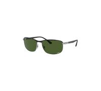 Occhiali da Sole Ray-Ban RB3671CH 9144P1 BLACK ON SILVER