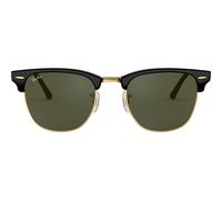 Ray-ban Clubmaster Rb 3016 Occhiali Da Sole Uomo Nero Altre Verde 49mm