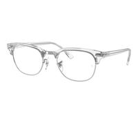 Ray - Ban Unisex Ray - Ban RX5154 CLUBMASTER 2001 Montature da vista Plastica Trasparente Squadrata
