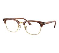 Ray-Ban Clubmaster RX5154 8375, Oro, Acetate, Unisex occhiali 53
