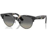 Ray - Ban Unisex RB2341 CLUBMASTER WAY 143371 Occhiali da sole Acetato Havana Grigio Squadrata Normale Sfumato