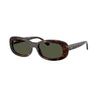 Ray - Ban Donna Ray - Ban RB2221 902/31 Occhiali da sole Acetato Tartaruga Verde Rotonda Normale