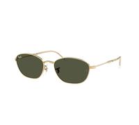 Ray - Ban Donna Ray - Ban RB3749 001/31 Occhiali da sole Metallo Oro Verde G15 Geometrica Normale