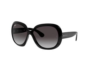 Ray - Ban Donna Ray - Ban RB4098 JACKIE OHH II 601/8G Occhiali da sole Nylon Nero Grigio Farfalla Normale Sfumato