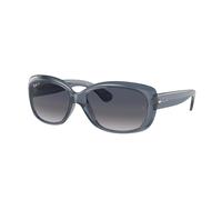 Ray - Ban Donna Ray - Ban RB4101 JACKIE OHH 659278 Occhiali da sole Nylon Blu Blu Farfalla Polarizzata Sfumato