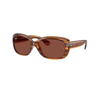 Ray - Ban Donna Ray - Ban RB4101 JACKIE OHH 820/C5 Occhiali da sole Nylon Rosso Rosso Farfalla Normale