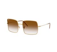 Ray - Ban Donna Ray - Ban RBR0104S SQUARE REVERSE 001/CB Occhiali da sole Metallo Oro Marrone Squadrata Normale Sfumato