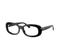Ray - Ban Donna Ray - Ban RX2221V 2000 Montature da vista Acetato Nero Trasparente Rotonda Normale
