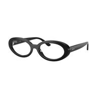 Ray - Ban Donna Ray - Ban RX2223V 2000 Montature da vista Acetato Nero Trasparente Rotonda Normale