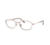 Ray - Ban Donna Ray - Ban RX3749V 2943 Montature da vista Metallo Bronzo Trasparente Geometrica Normale