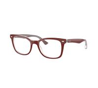Ray - Ban Donna Ray - Ban RX5285 5738 Montature da vista Acetato Rosso Trasparente Farfalla Normale