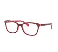 Ray - Ban Donna Ray - Ban RX5362 5777 Montature da vista Acetato Rosso Trasparente Farfalla Normale