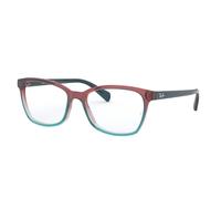 Ray - Ban Donna Ray - Ban RX5362 5834 Montature da vista Acetato Multi-colore Trasparente Farfalla Normale