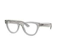 Ray - Ban Donna Ray - Ban RX5510 2102 Montature da vista Acetato Grigio Trasparente Cat Eye Normale