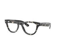 Ray - Ban Donna Ray - Ban RX5510 8117 Montature da vista Acetato Grigio Trasparente Cat Eye Normale