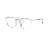 Ray - Ban Donna Ray - Ban RX7140 2001 Montature da vista Iniettato Trasparente Trasparente Pantos Normale