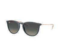 Ray - Ban Donna RB4171 ERIKA 681311 Occhiali da sole Nylon Blu Grigio Pantos Normale Sfumato