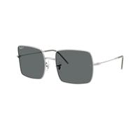 Ray - Ban Donna RBR0104S SQUARE REVERSE 003/81 Occhiali da sole Metallo Argento Grigio Squadrata Polarizzata