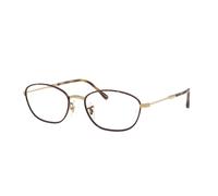 Ray - Ban Donna RX3749V 3177 Montature da vista Metallo Tartaruga Trasparente Geometrica Normale