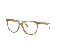 Ray - Ban Donna RX4378V 8412 Montature da vista Iniettato Marrone Trasparente Squadrata Normale