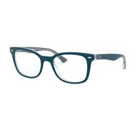Ray - Ban Donna RX5285 5763 Montature da vista Acetato Blu Trasparente Farfalla Normale