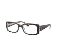 Ray - Ban Donna RX5434 MIRIAM 8401 Montature da vista Acetato Tartaruga Trasparente Squadrata Normale