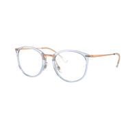 Ray - Ban Donna RX7140 8336 Montature da vista Iniettato Blu Trasparente Pantos Normale
