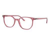 Ray - Ban Unisex Ray - Ban RX5397 ELLIOT 8440 Montature da vista Acetato Rosa Trasparente Geometrica Normale