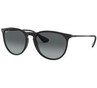 Ray-Ban Erika RB4171 622/T3 Polarized, Polarizzato, Nero, Nylon, Unisex occhiali da sole 54
