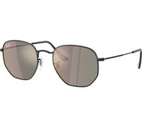 Ray-Ban Hexagonal RB3548N 002/39, Nero, Steel, Unisex occhiali da sole 51