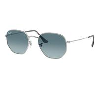Ray-Ban Hexagonal RB3548N 003/3M, Argento, Steel, Unisex occhiali da sole 51