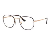 Ray-Ban Hexagonal RX6448 3176, Oro, Metal, Unisex occhiali 51