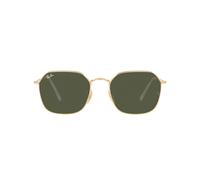 Ray - Ban Unisex RB3694 JIM 001/31 Occhiali da sole Metallo Oro Verde Geometrica Normale