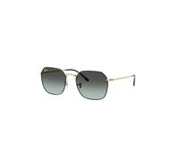Ray - Ban Unisex Ray - Ban RB3694 JIM 9271GK Occhiali da sole Metallo Nero Geometrica Normale Sfumato