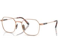 Ray - Ban Unisex RX8794 JIM TITANIUM 1245 Montature da vista Titanio Marrone Trasparente Geometrica Normale