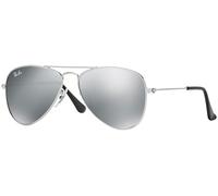Ray - Ban Bambino RJ9506S JUNIOR AVIATOR 212/6G Occhiali da sole Metallo Argento Grigio Pilot Normale