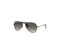 Ray - Ban Bambino RJ9506S JUNIOR AVIATOR 220/11 Occhiali da sole Metallo Nero Grigio Pilot Normale Sfumato