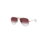 Ray - Ban Bambino Ray - Ban RJ9506S JUNIOR AVIATOR 291/8H Occhiali da sole bambino Metallo Oro Viola Pilot Normale Sfumato
